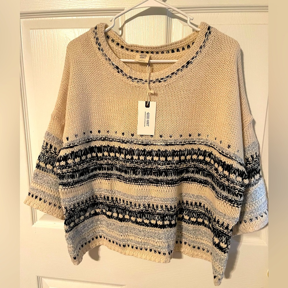 Matilda Jane Good Hart size large sweater new with tags